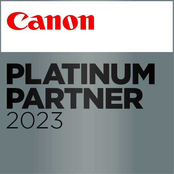 Canon Platinum Partner 2023 - SOS Systems